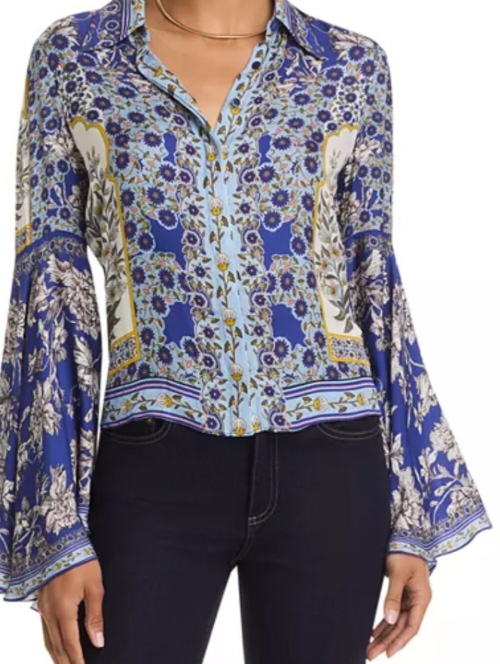 Alice end Olivia villa blouse